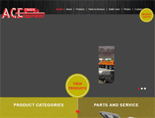 Tablet Screenshot of acetruck.net