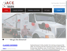 Tablet Screenshot of acetruck.ca